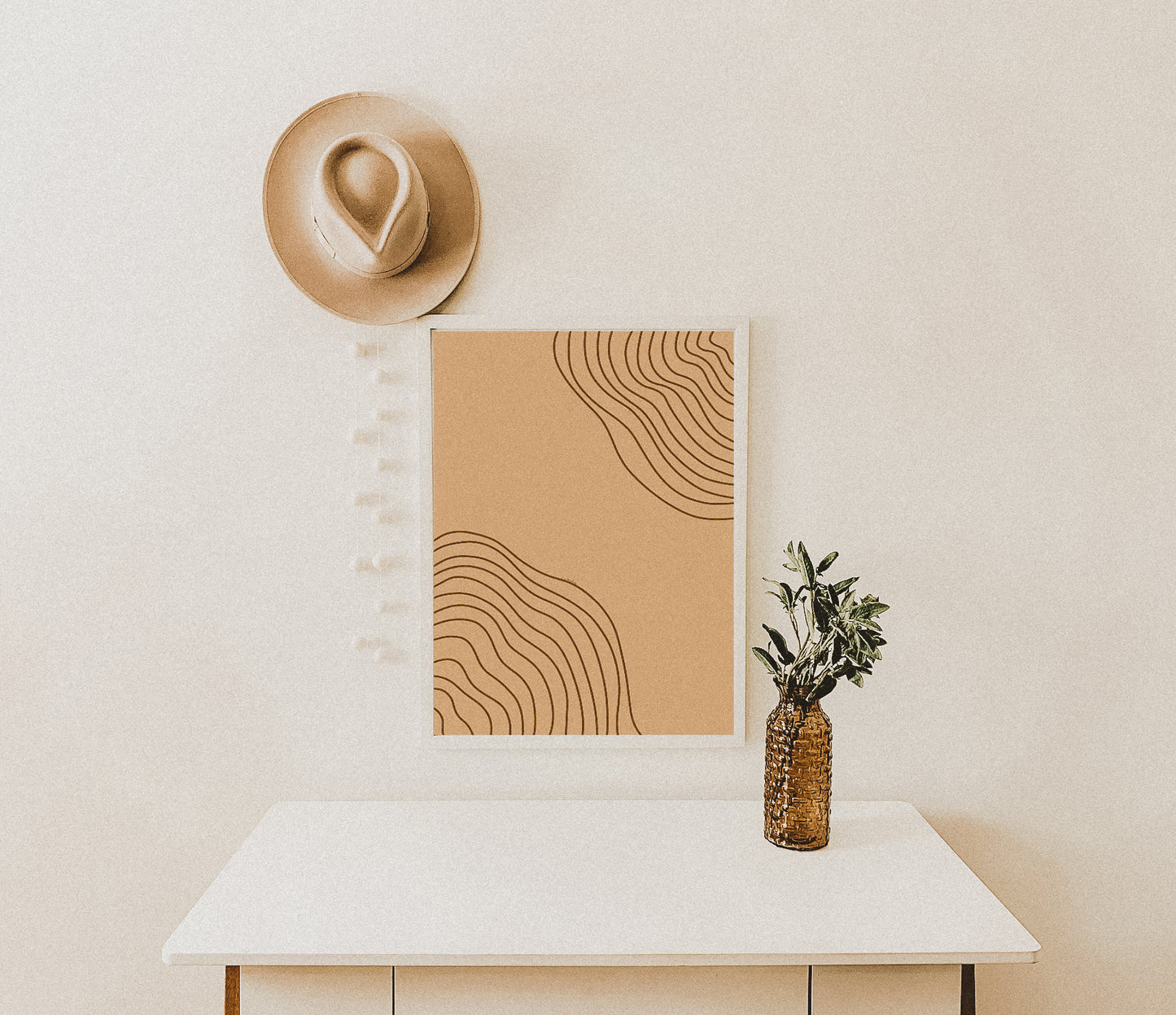Neutral Abstract Print