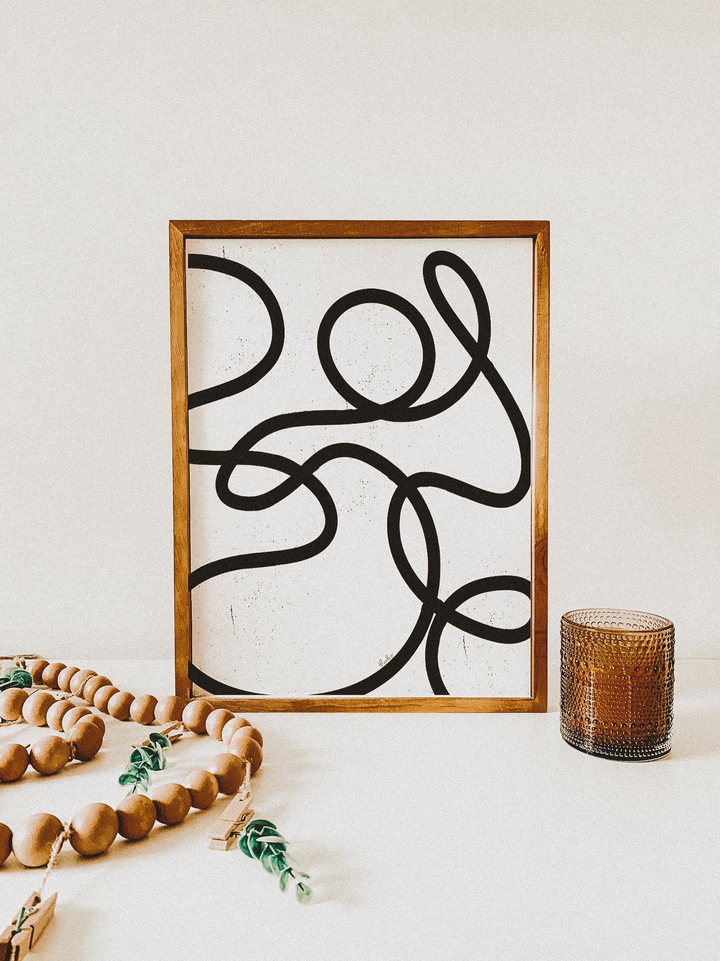 Gritty Abstract Print