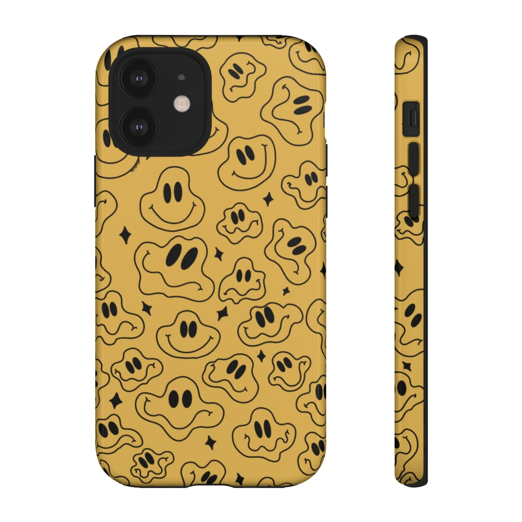 Mustard Wonky Smile Phone Case