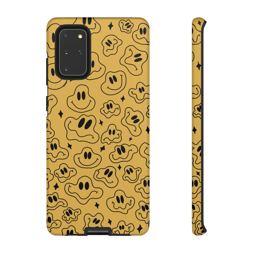 Mustard Wonky Smile Phone Case