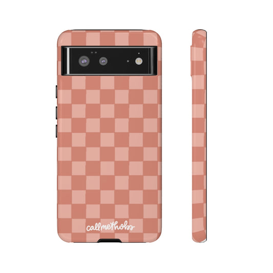 Rose Checkered Phone Case