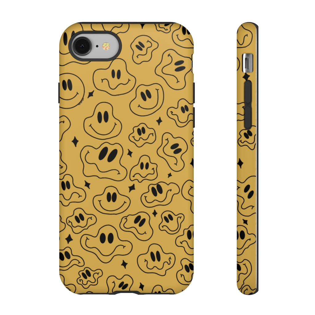 Mustard Wonky Smile Phone Case