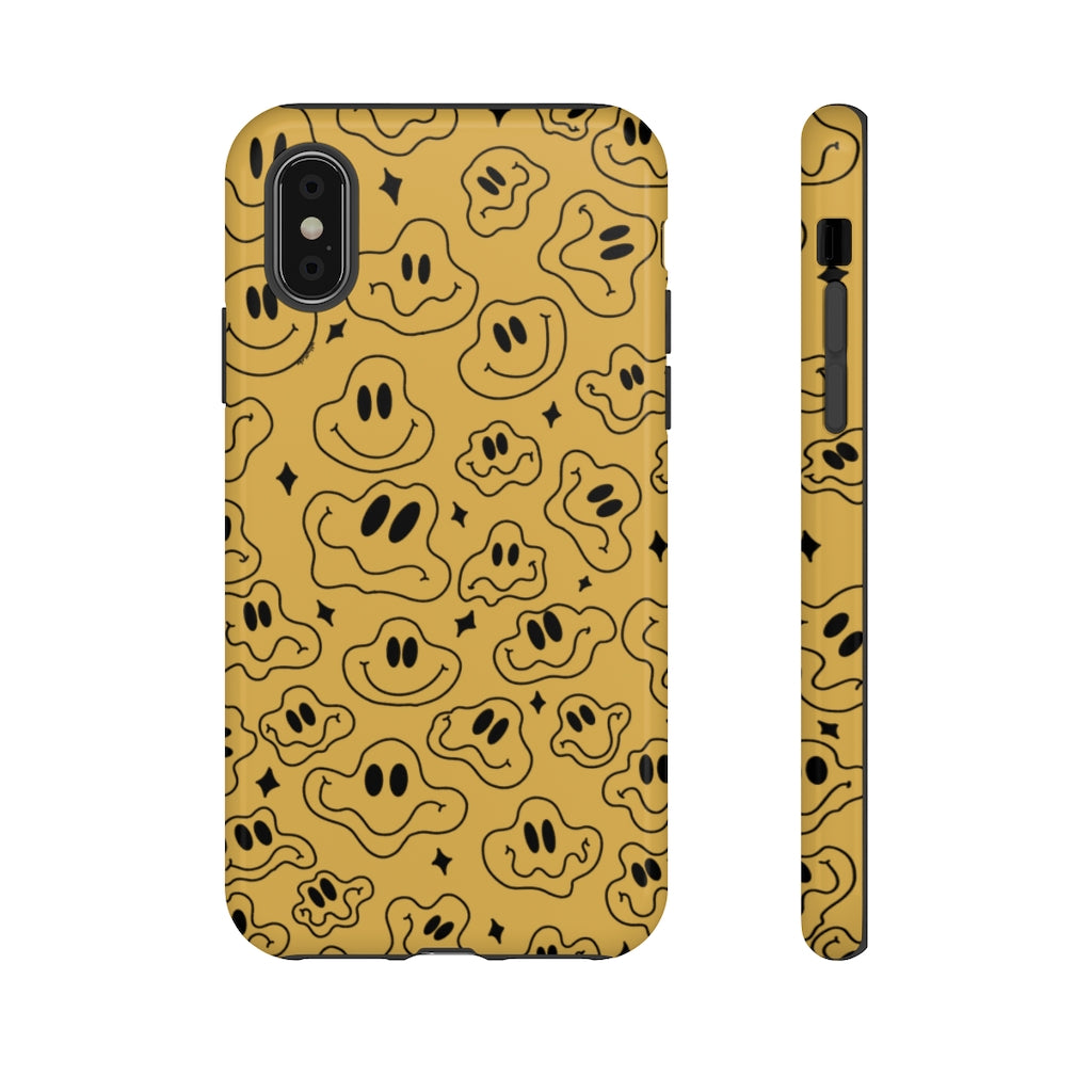 Mustard Wonky Smile Phone Case