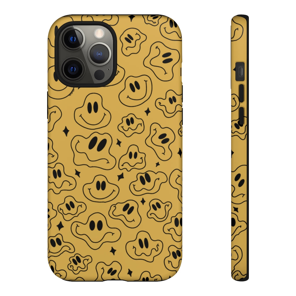Mustard Wonky Smile Phone Case