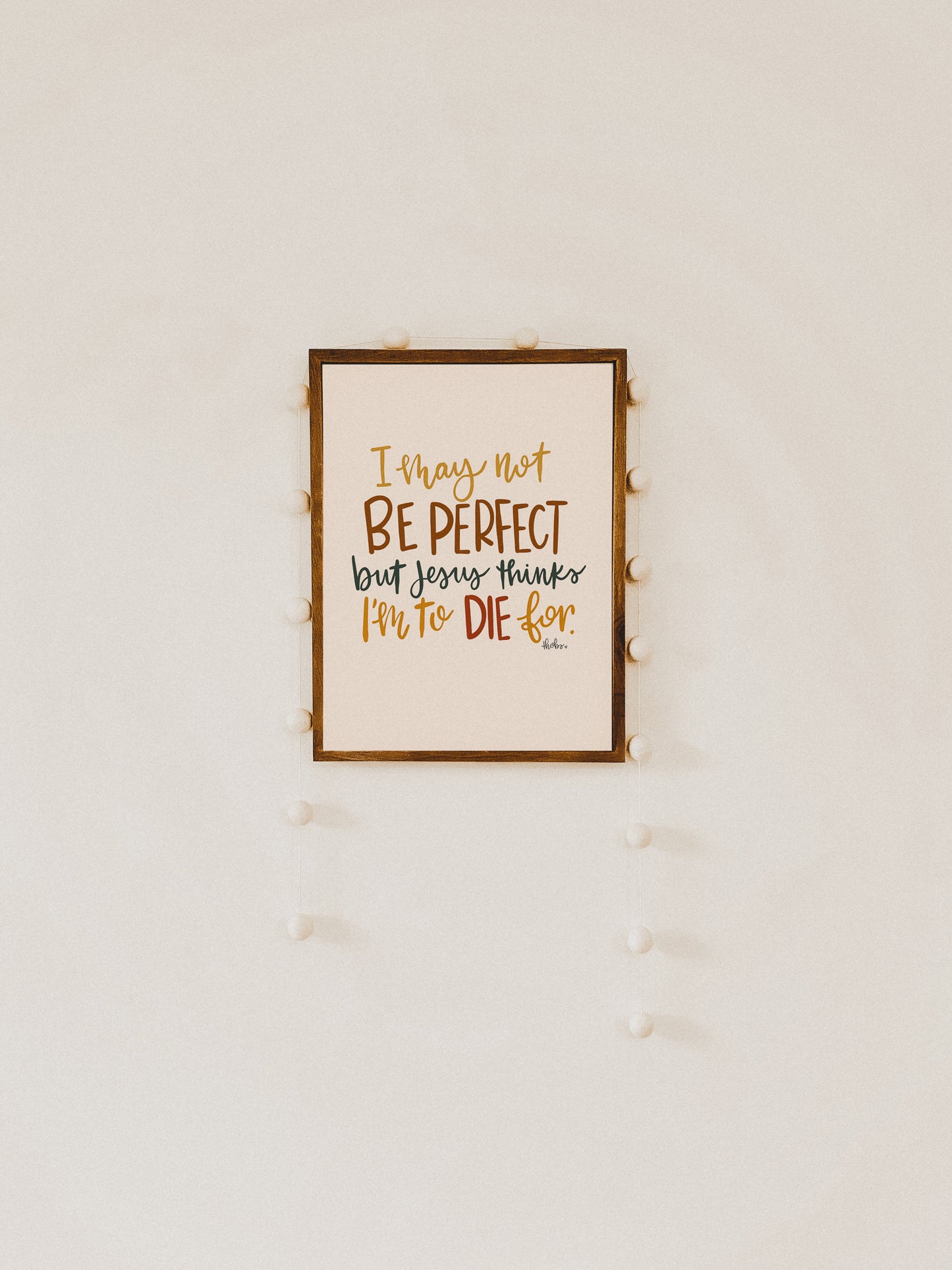 To Die For Print