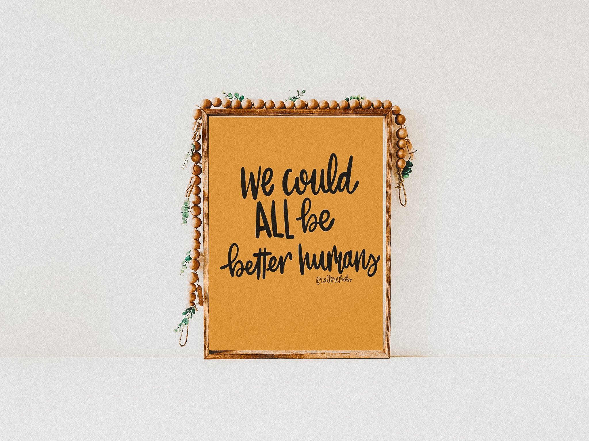 Better Humans Triangle Be Better Humans Print – CallMeThobs
