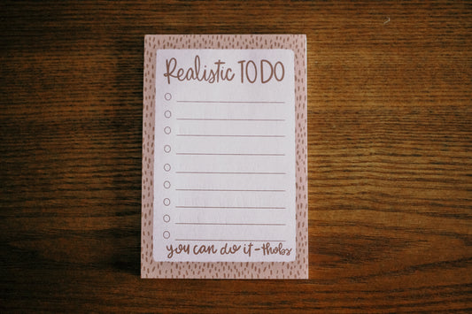 Realistic To Do Notepad