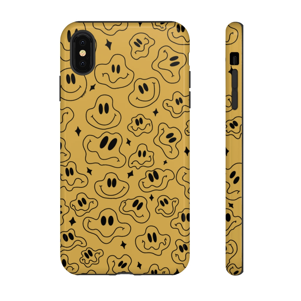Mustard Wonky Smile Phone Case