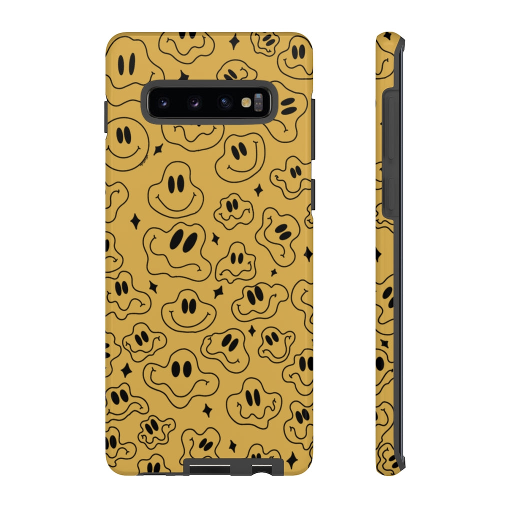 Mustard Wonky Smile Phone Case