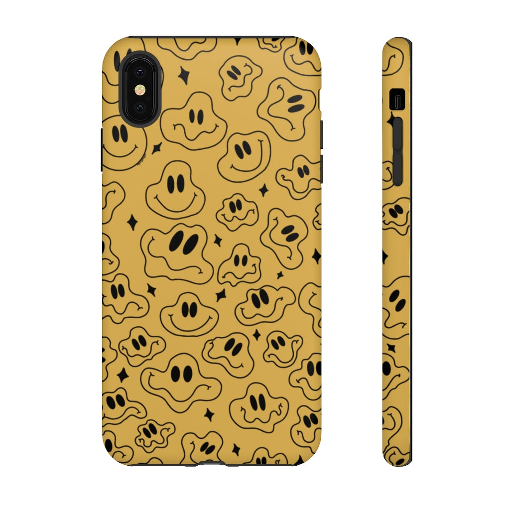 Mustard Wonky Smile Phone Case
