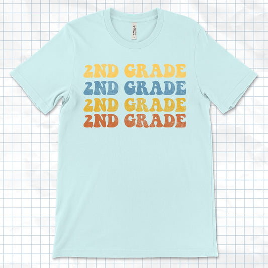 Retro Second Grade Tee