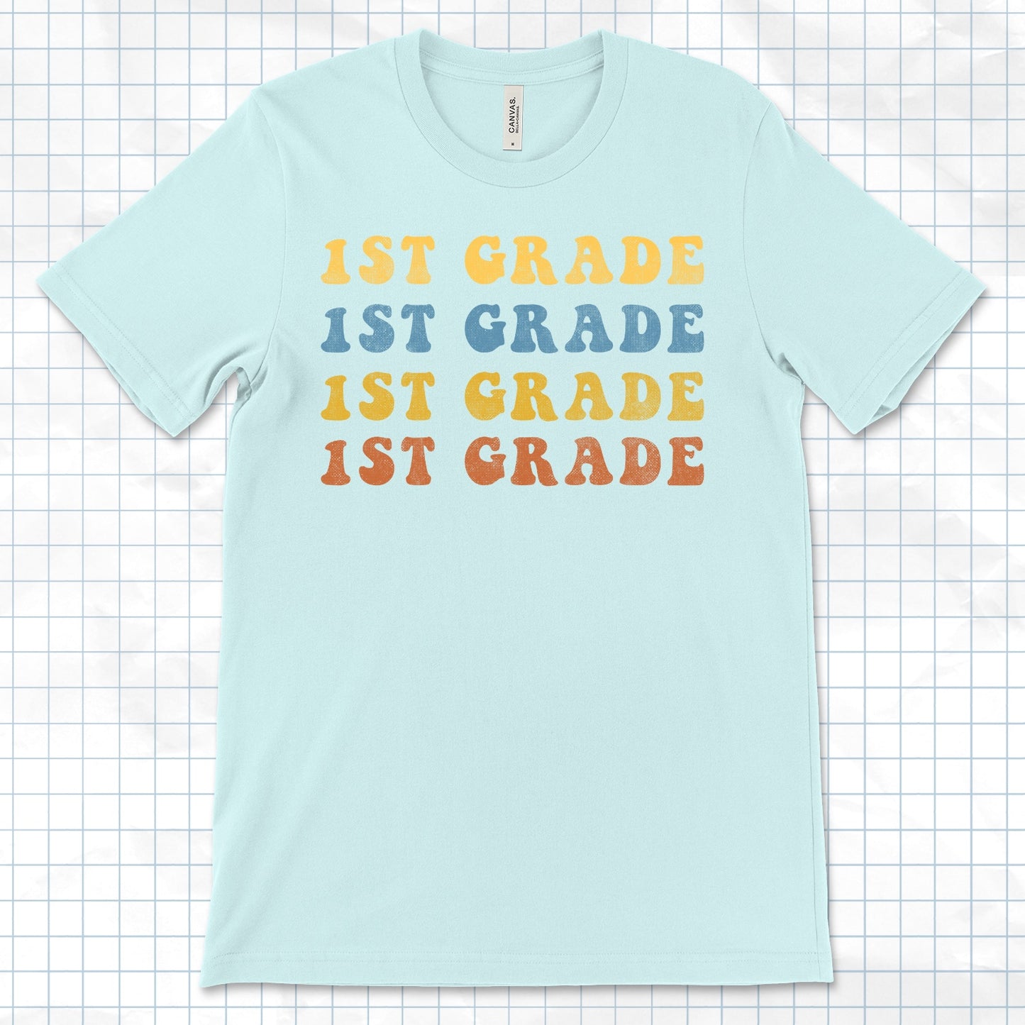 Retro 1st Grade Tee
