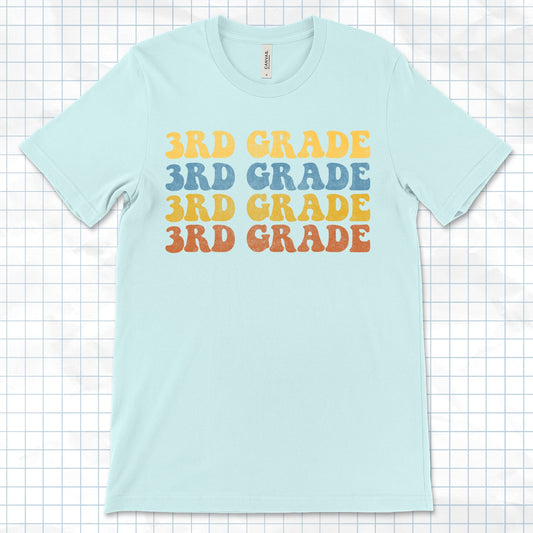 Retro 3rd Grade Tee